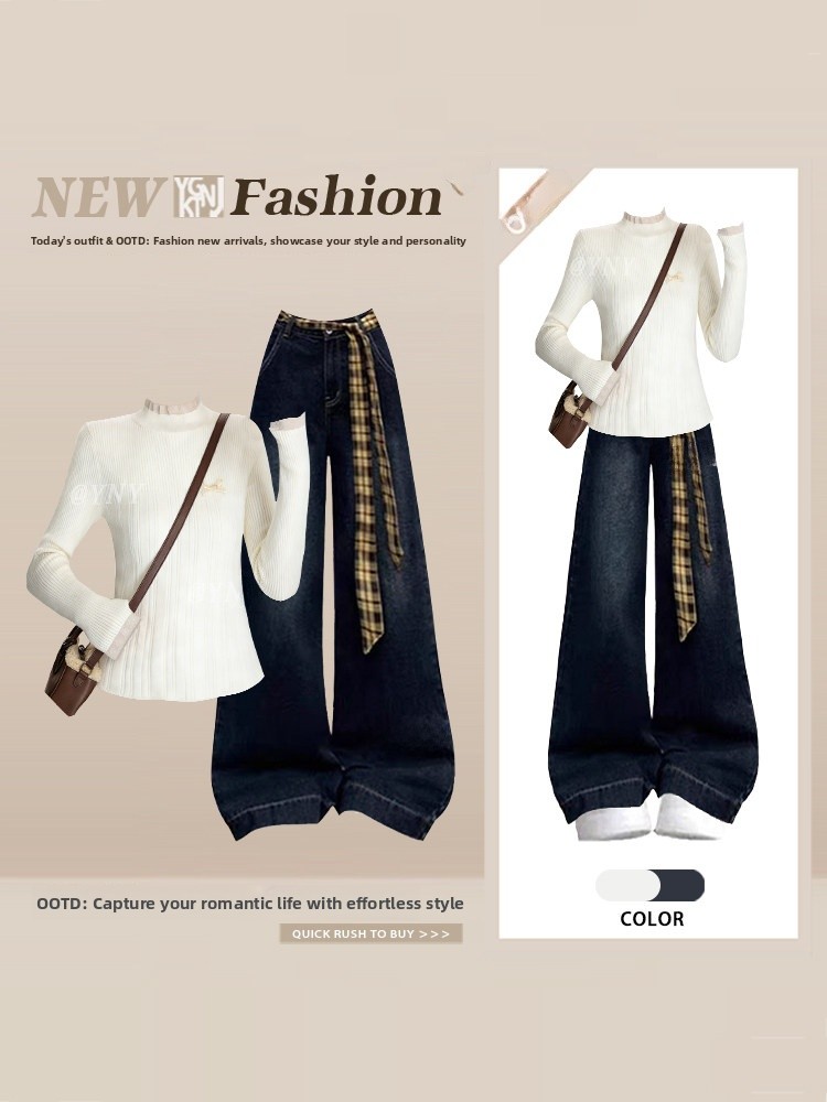 Base Layer Top - Conjunto de moda primavera: Top de