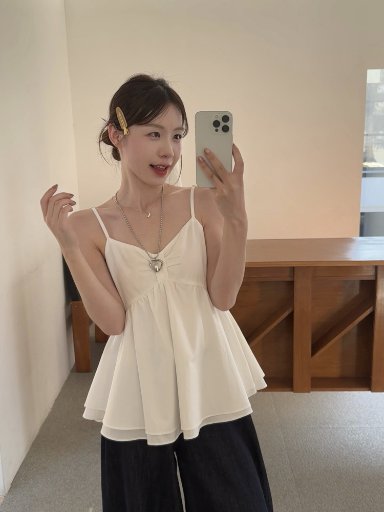 Base Layer Top - Camiseta sin mangas con cuello en