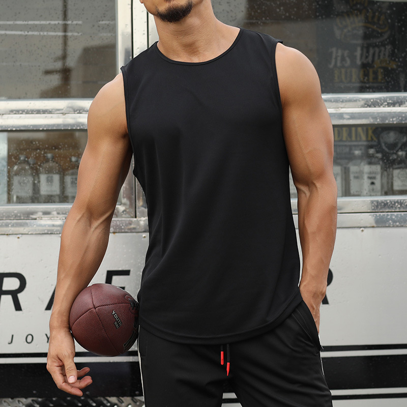 Sleeveless Undershirt - Camiseta sin mangas para gimnasio para
