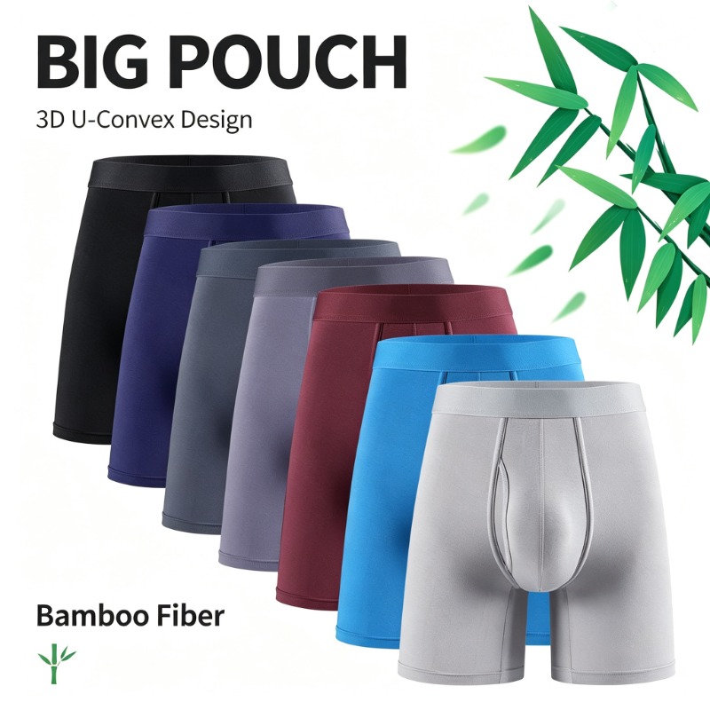 Calzoncillos bóxer de fibra de - Bamboo Fiber Trunk reseña y precio