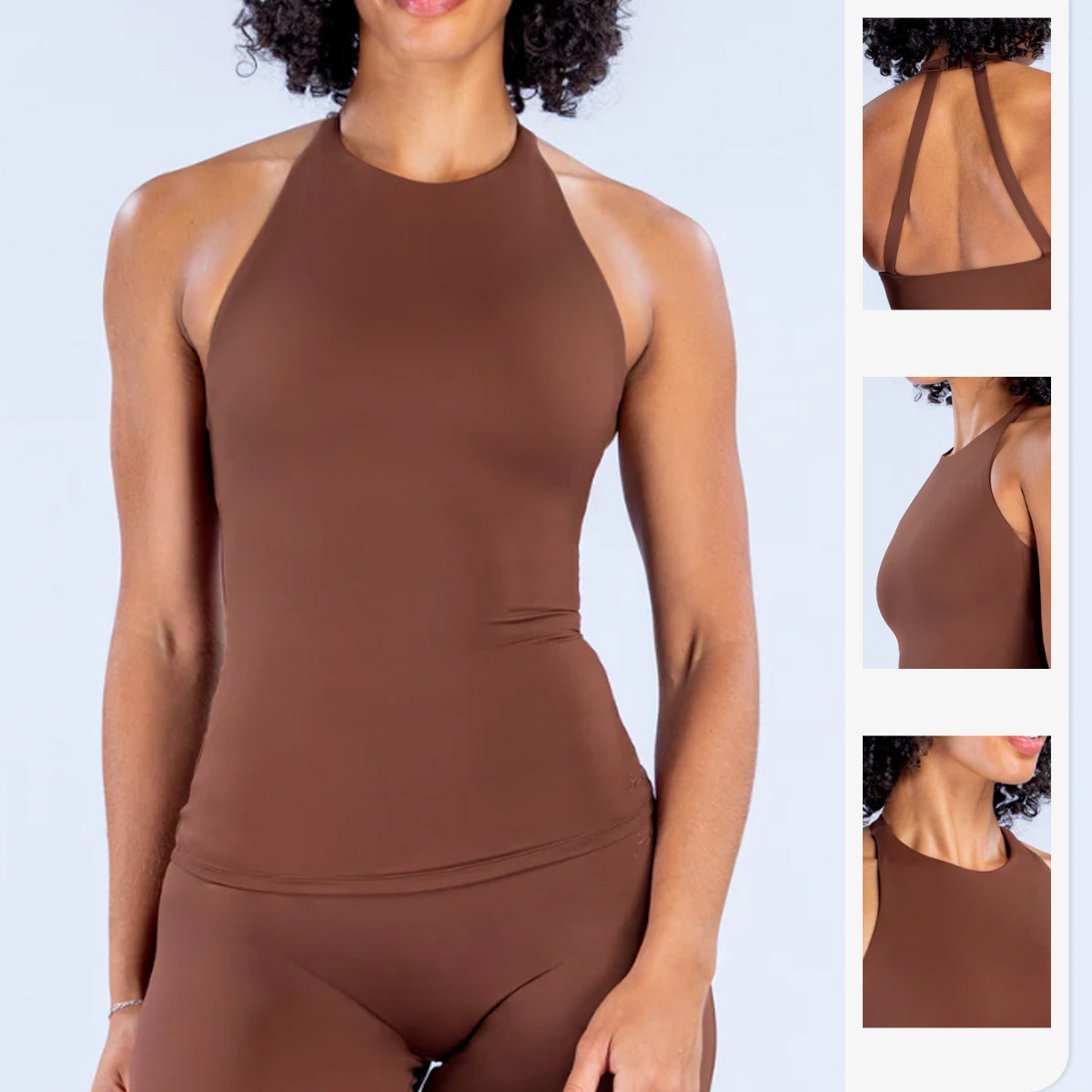 Top halter para mujer con suje - Suspender Tank Top reseña y precio