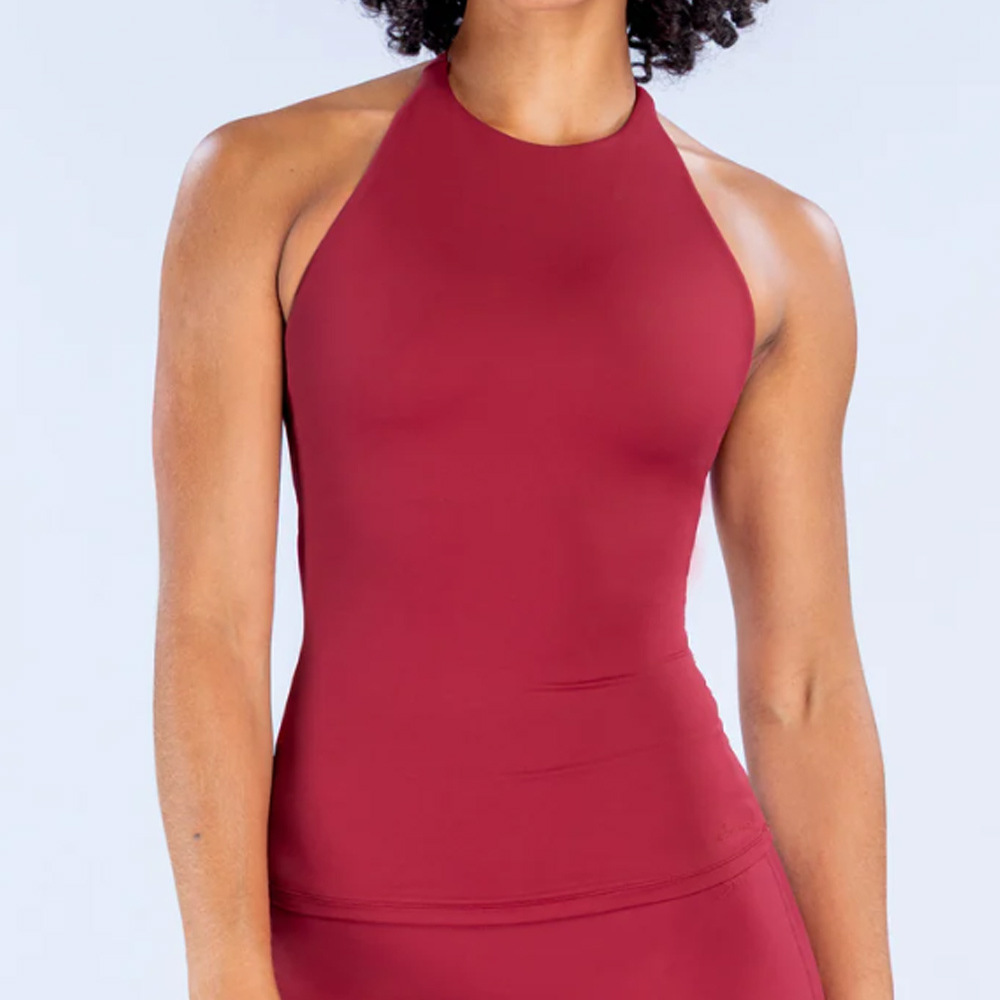 Top halter para mujer con suje - Suspender Tank Top reseña y precio